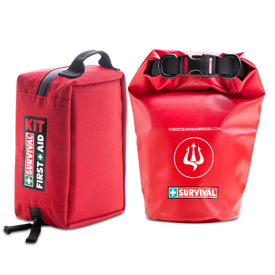 SURVIVAL Ocean Warrior kit and waterproof dry bag